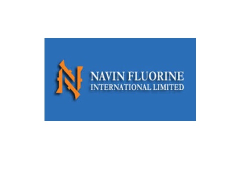 Neutral Navin Fluorine Ltd For Target Rs.3,460 - Motilal Oswal